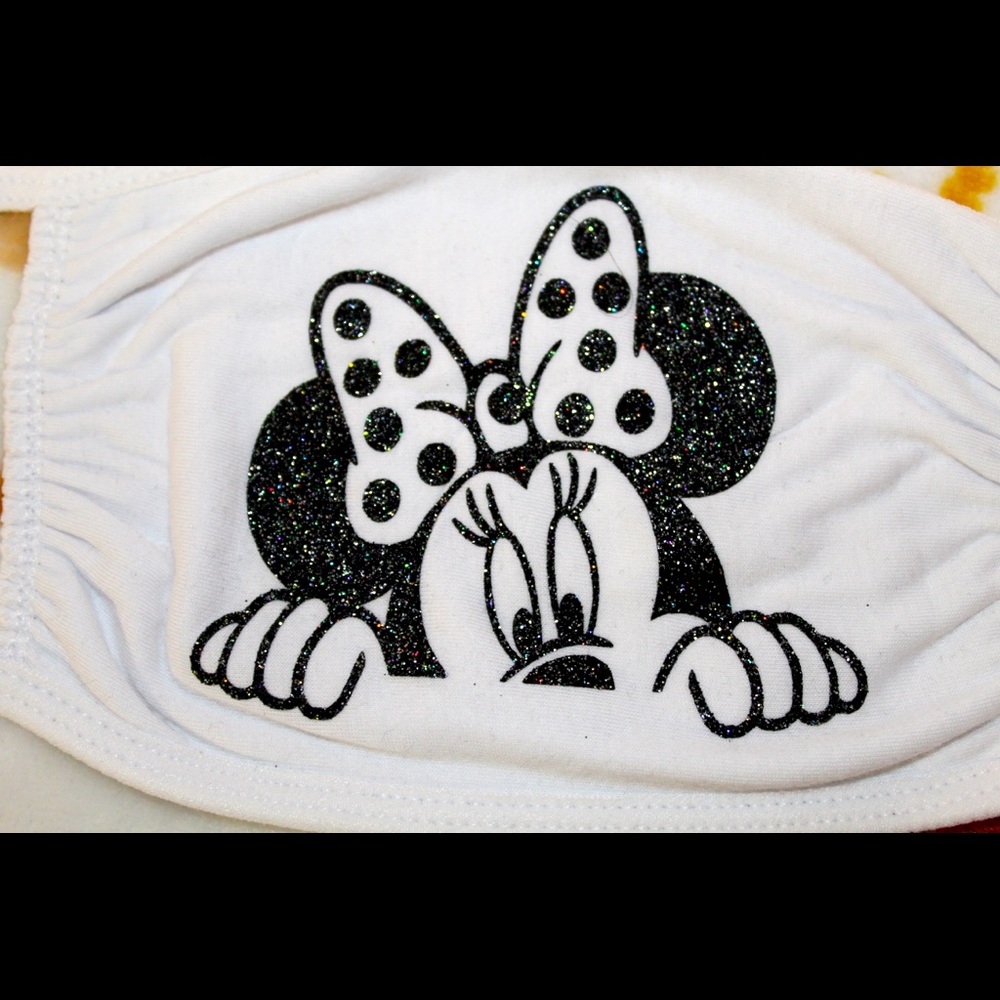 Minnie Mouse Face Mask - Picture 2 of 2